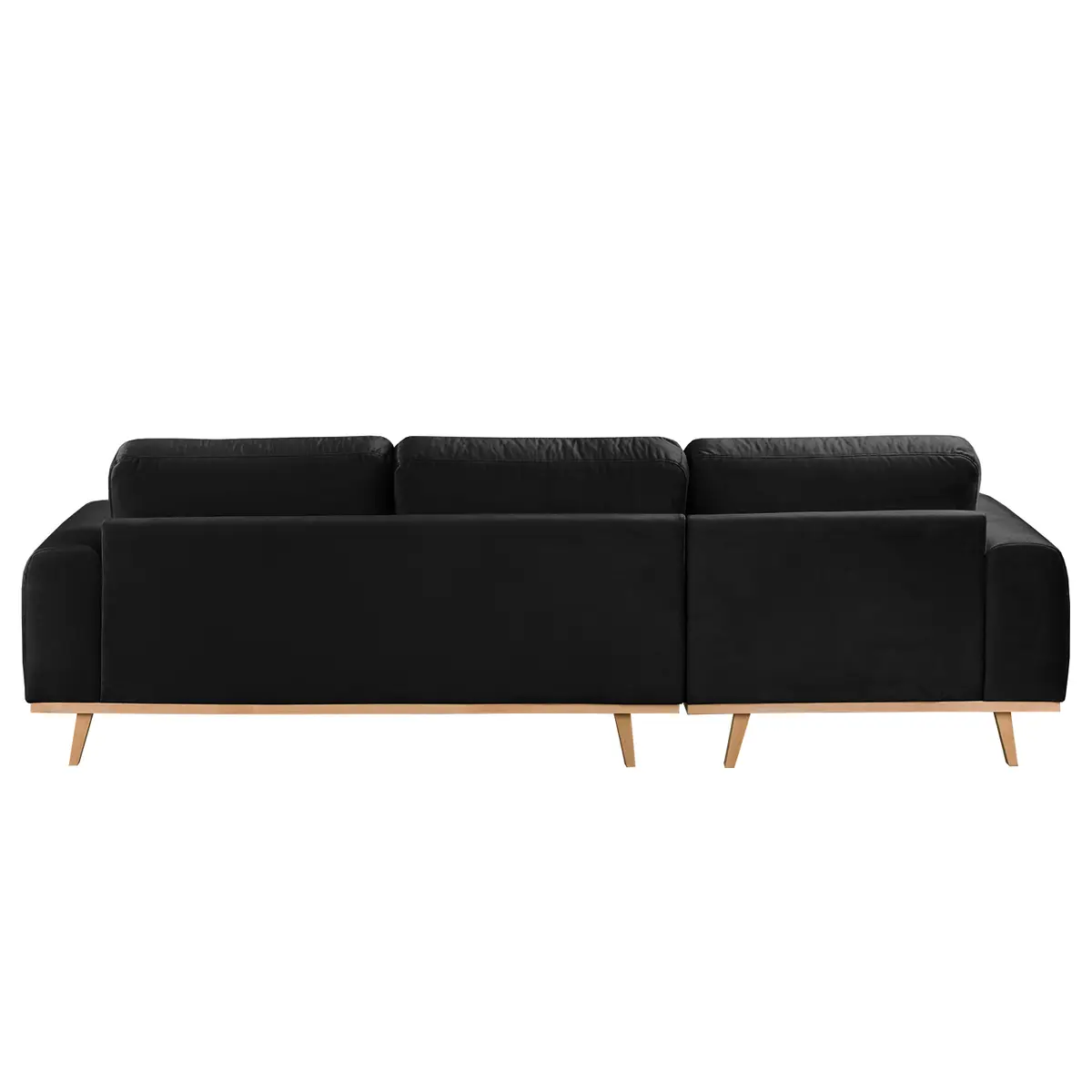 Ecksofa Lauris | Schwarz
