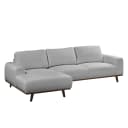 Ecksofa Lauris | Grau