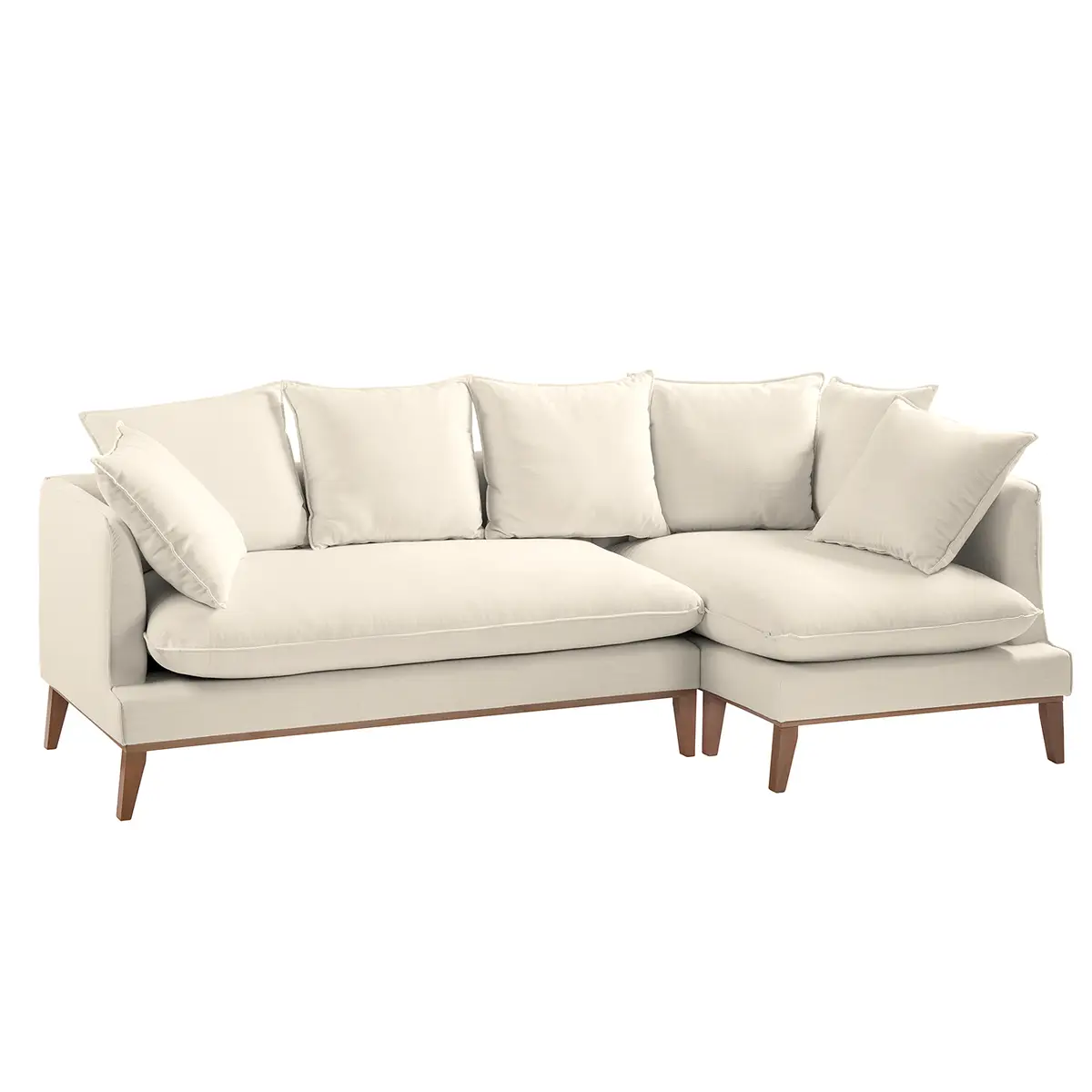 Ecksofa Moretey | Beige