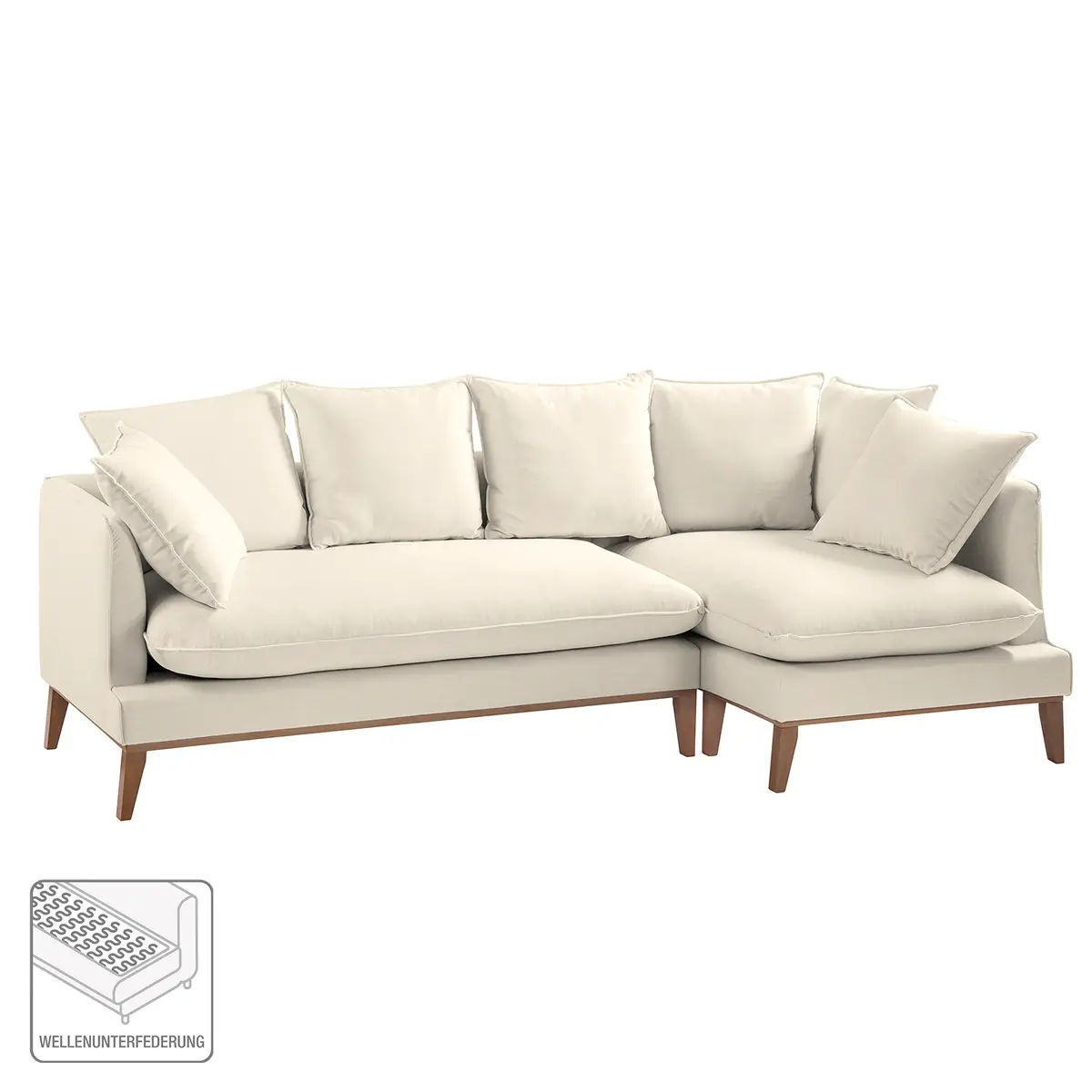 Ecksofa Moretey | Beige