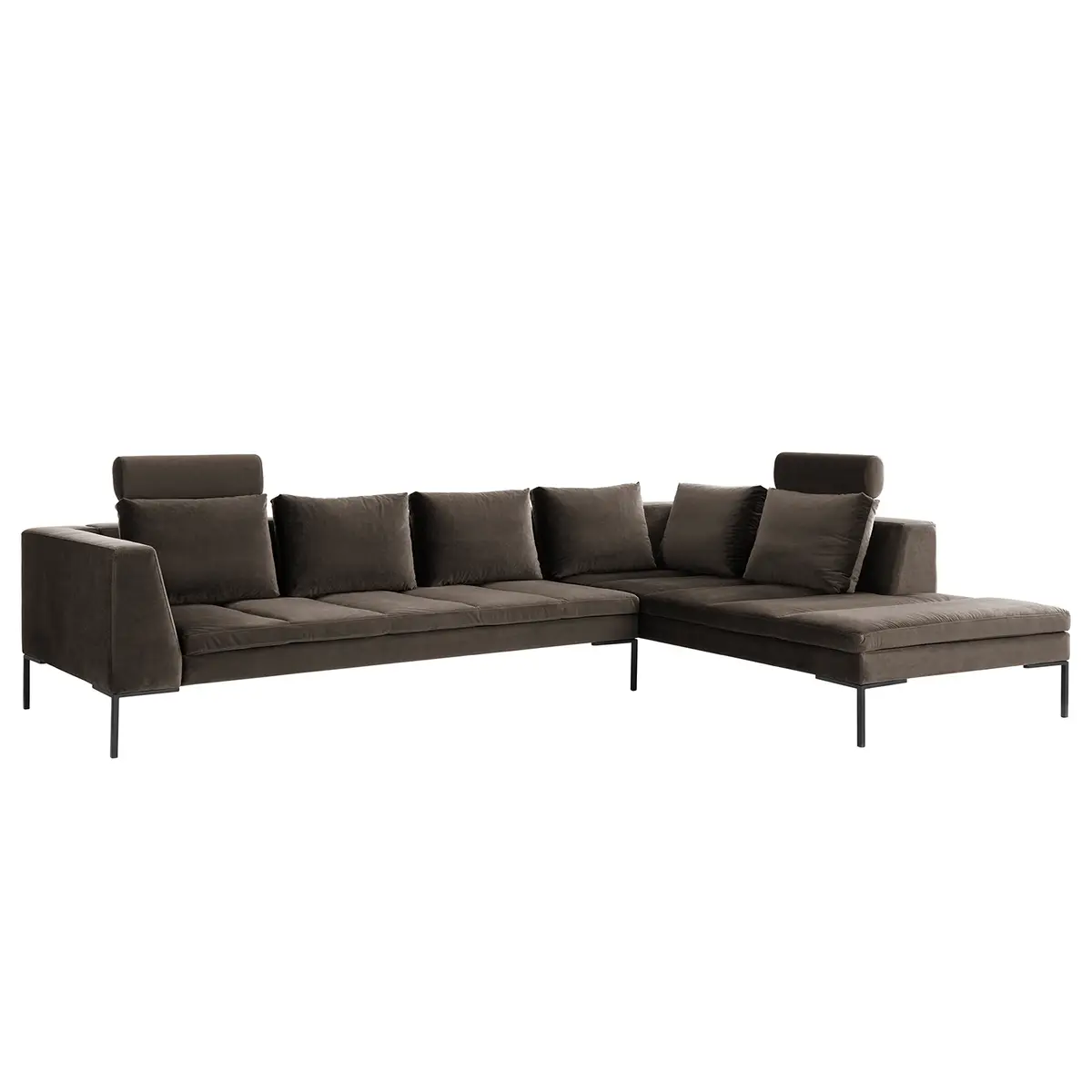 Ecksofa Shyla | Braun