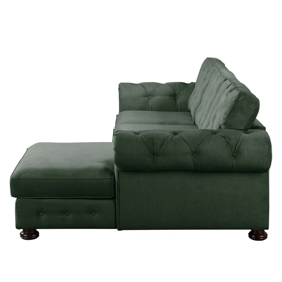 Ecksofa Marau | Grün