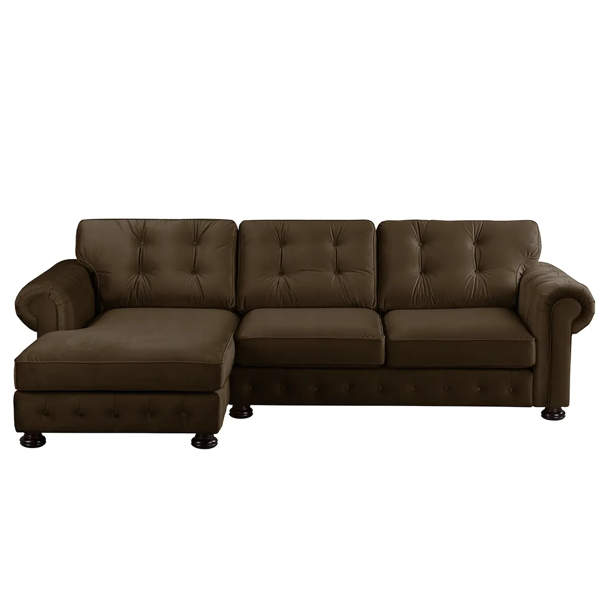 Ecksofa Marau | Braun