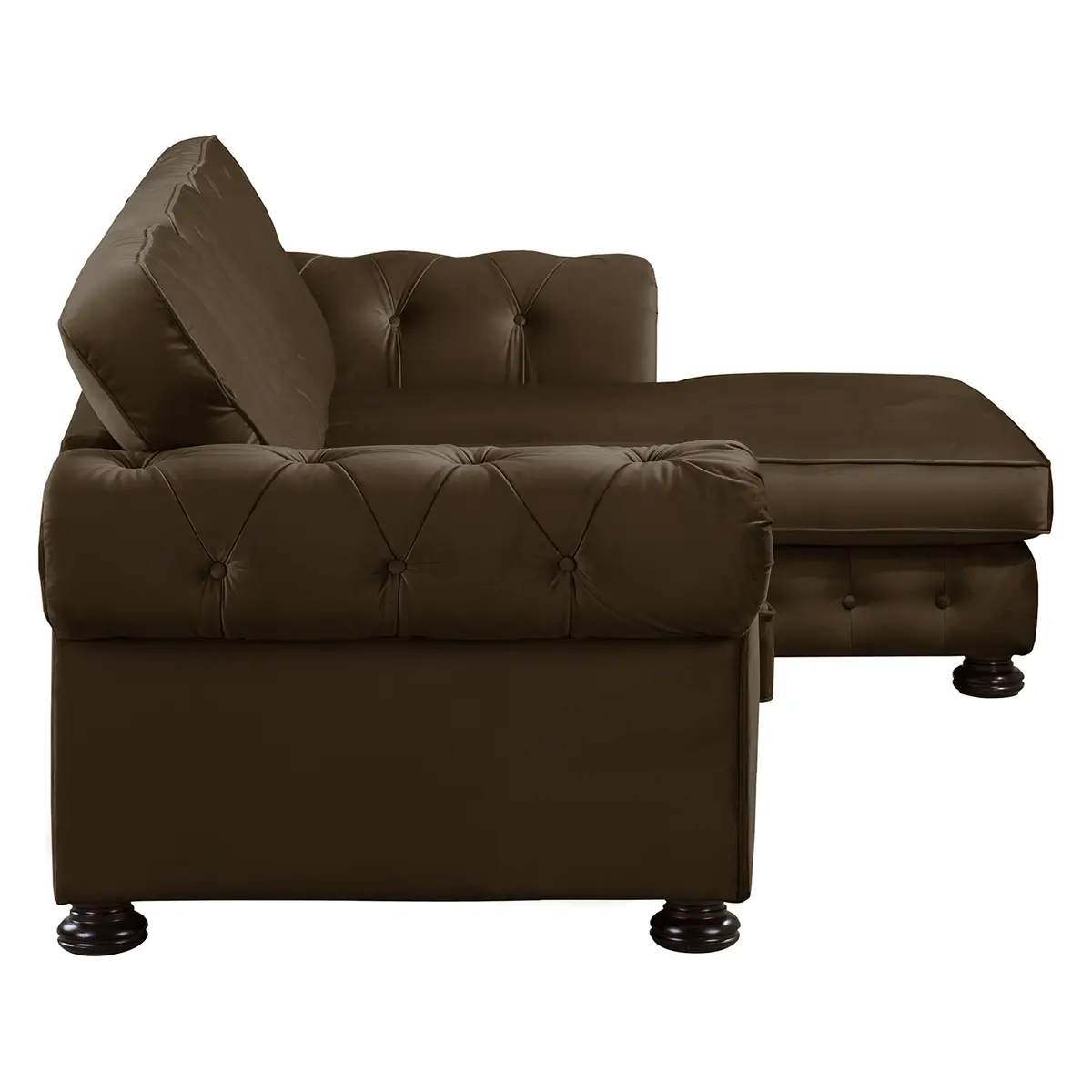 Ecksofa Marau | Braun