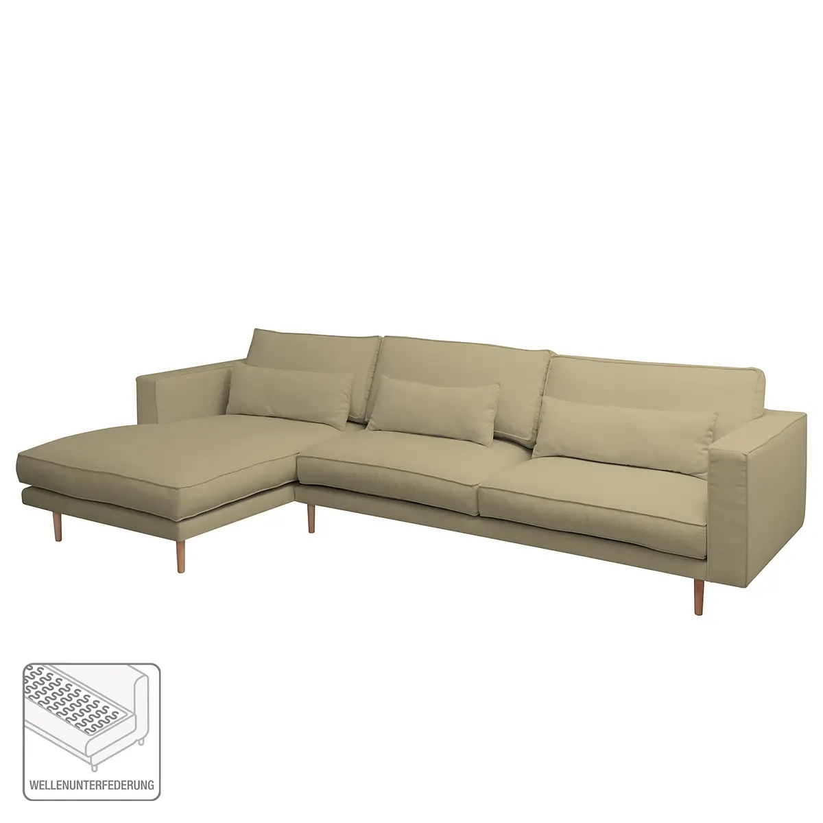 Ecksofa Lacona | Beige