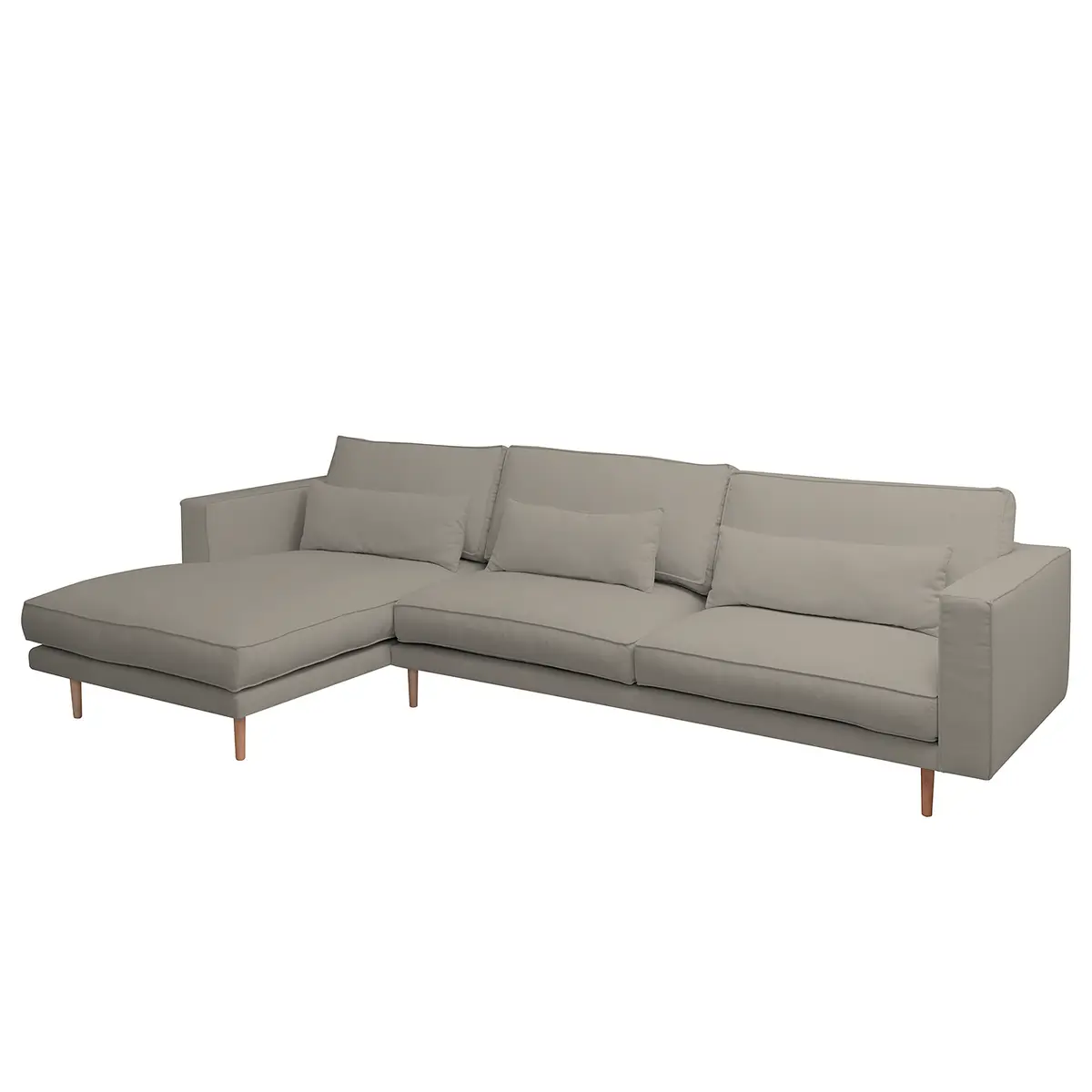 Ecksofa Lacona | Grau
