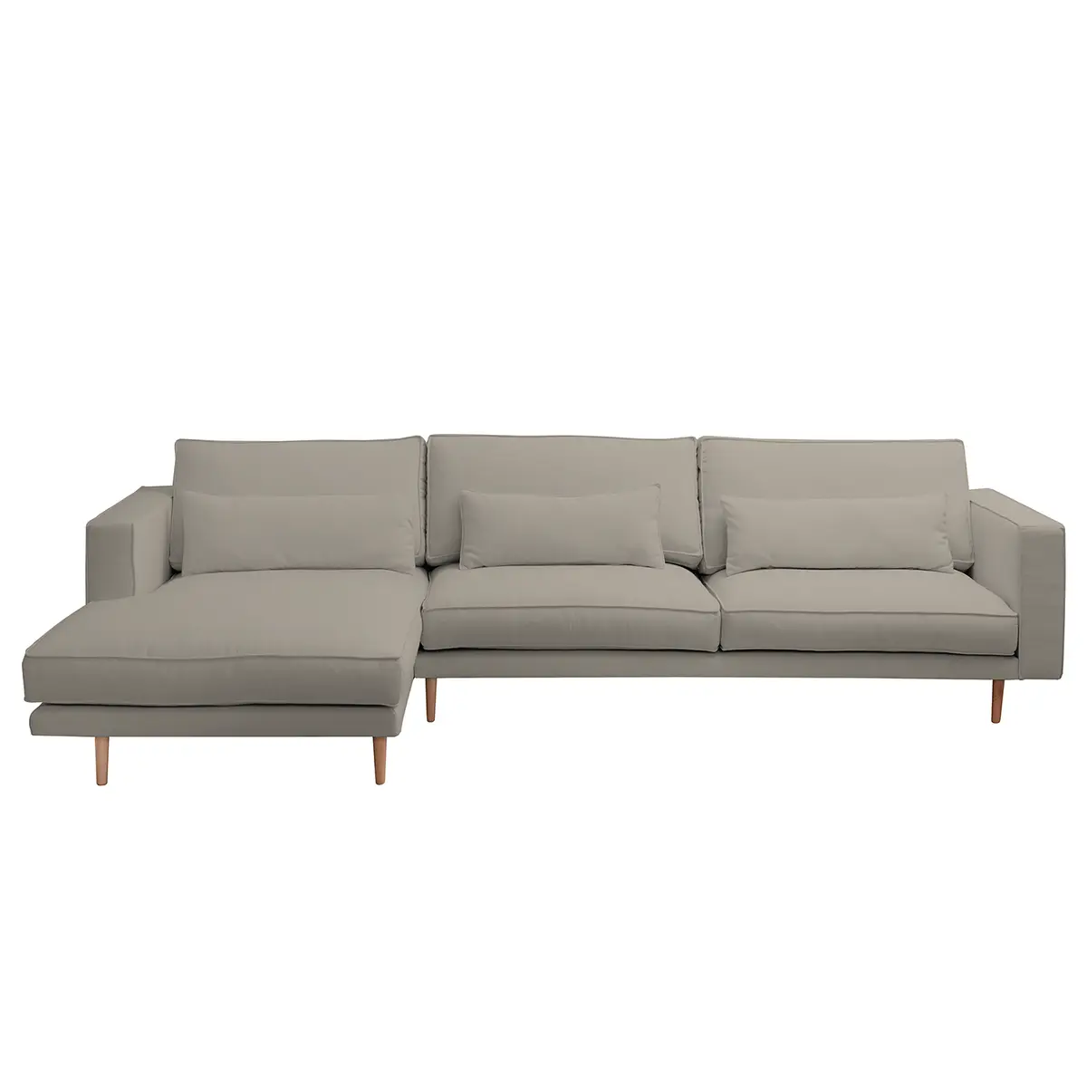 Ecksofa Lacona | Grau