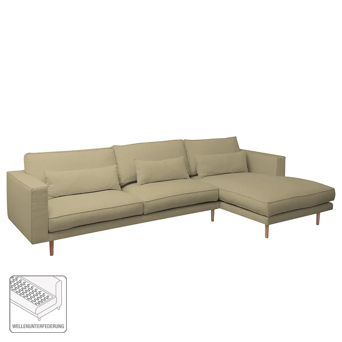 Ecksofa Lacona | Beige