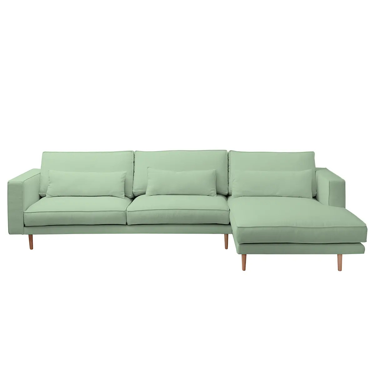 Ecksofa Lacona | Grün