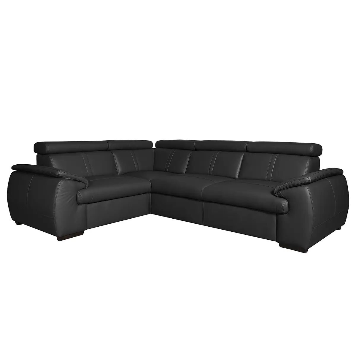 Ecksofa Typ A | Schwarz
