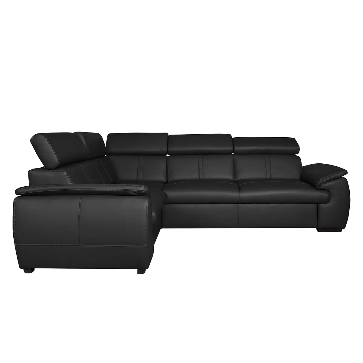 Ecksofa Typ A | Schwarz