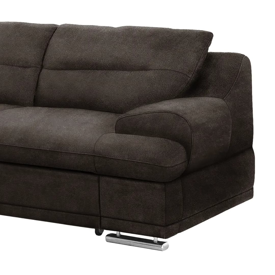 Ecksofa Rollin | Braun