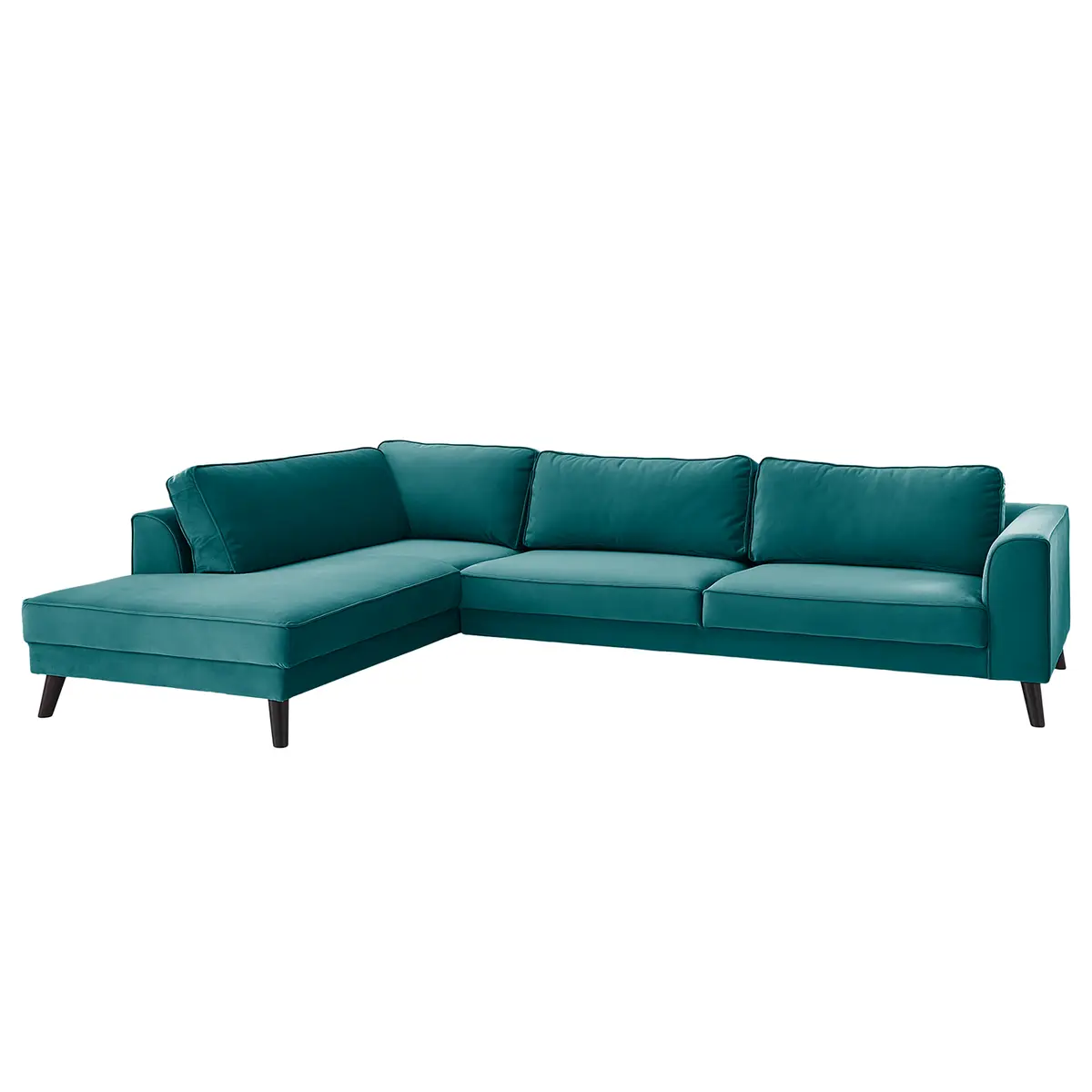 Ecksofa Bay | Blau
