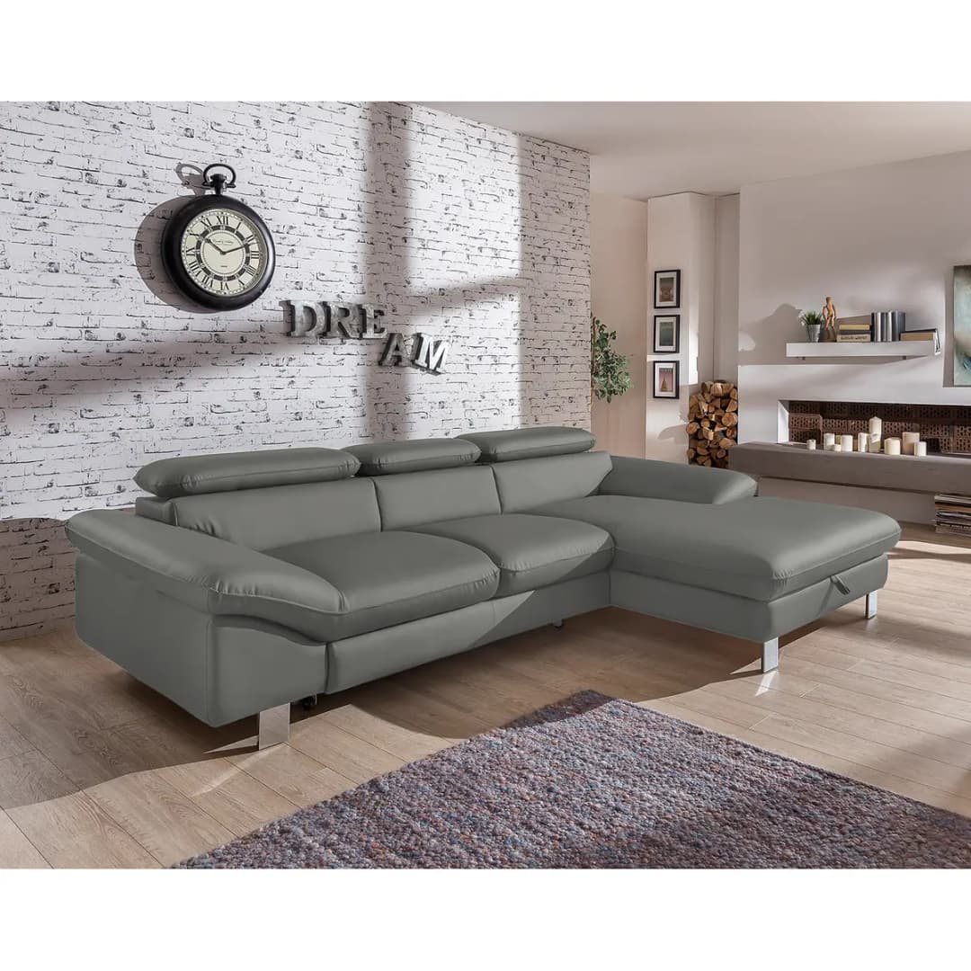 Ecksofa Piera | Grau