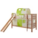 Etagenbett Lupo 90 x 200cm Braun/Buche | Braun