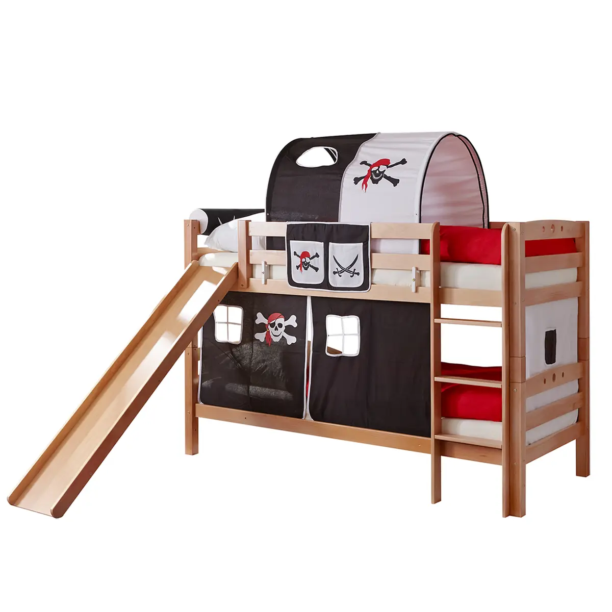 Etagenbett Lupo Pirat III | Braun