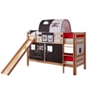 Etagenbett Lupo Pirat III | Braun