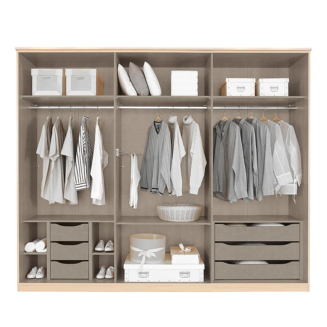 Einlegeboden Rauch | Beige
