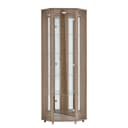 Eckvitrine Amalia | Braun