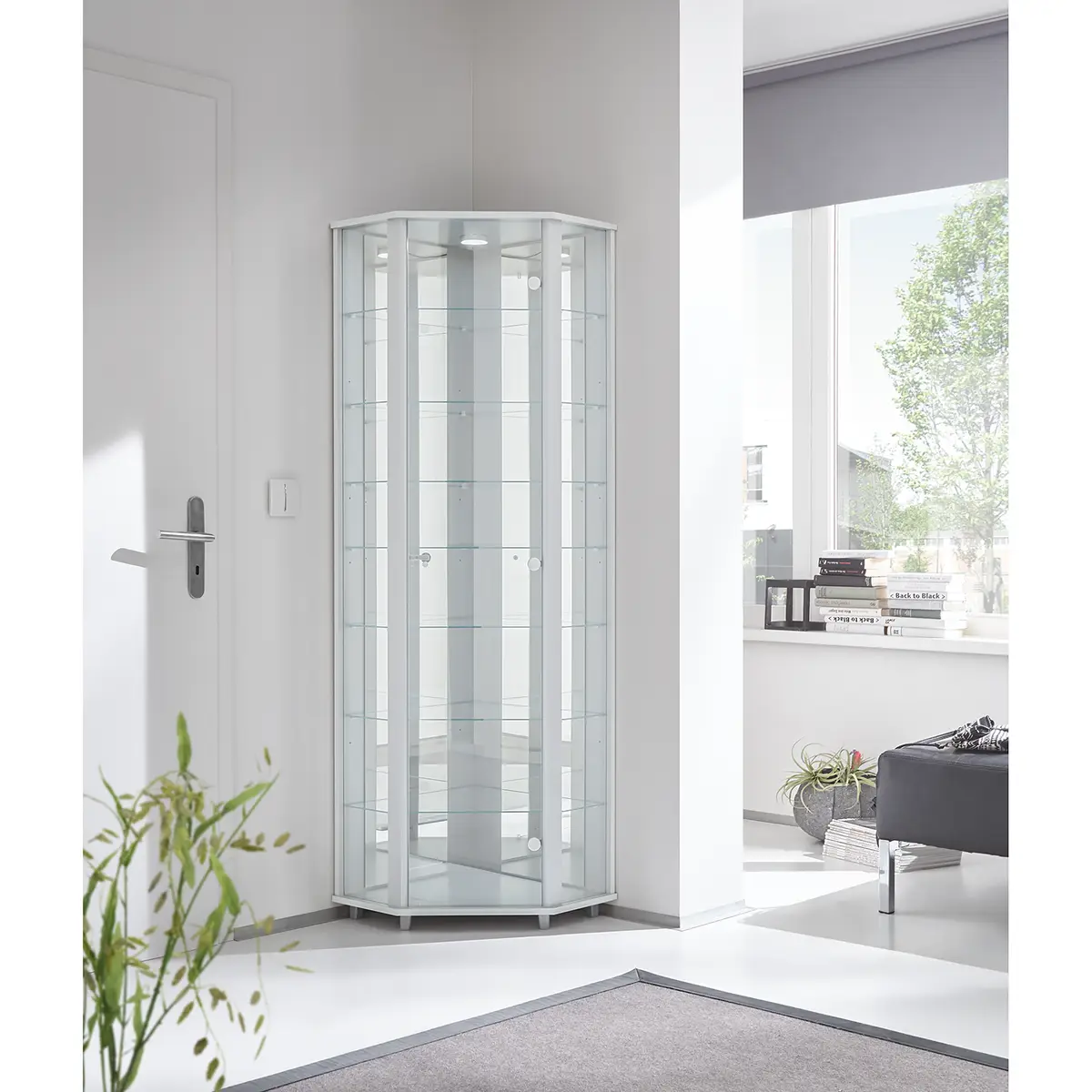 Eckvitrine II | Weiß