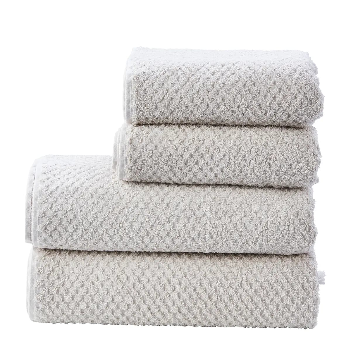 Handtuchset Prov Honeycomb II | Beige