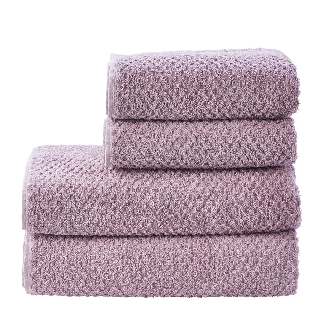 Handtuchset Prov Honeycomb II 4-teilig | Mehrfarbig