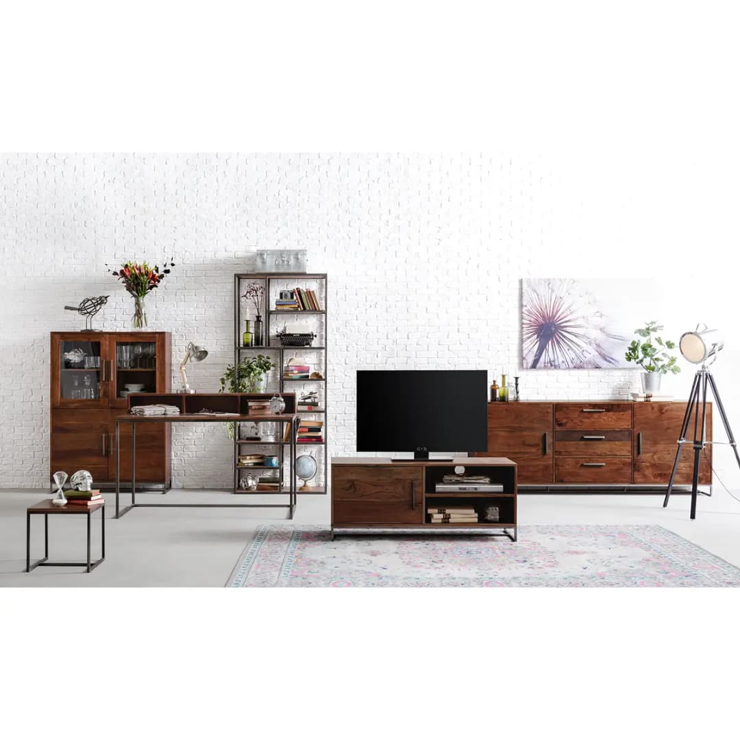 Beistelltisch Woodson | Braun