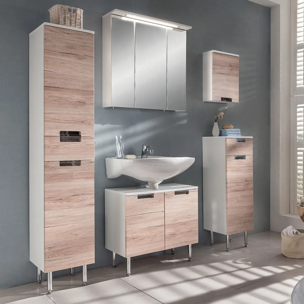 Hängeschrank Romana | Mehrfarbig