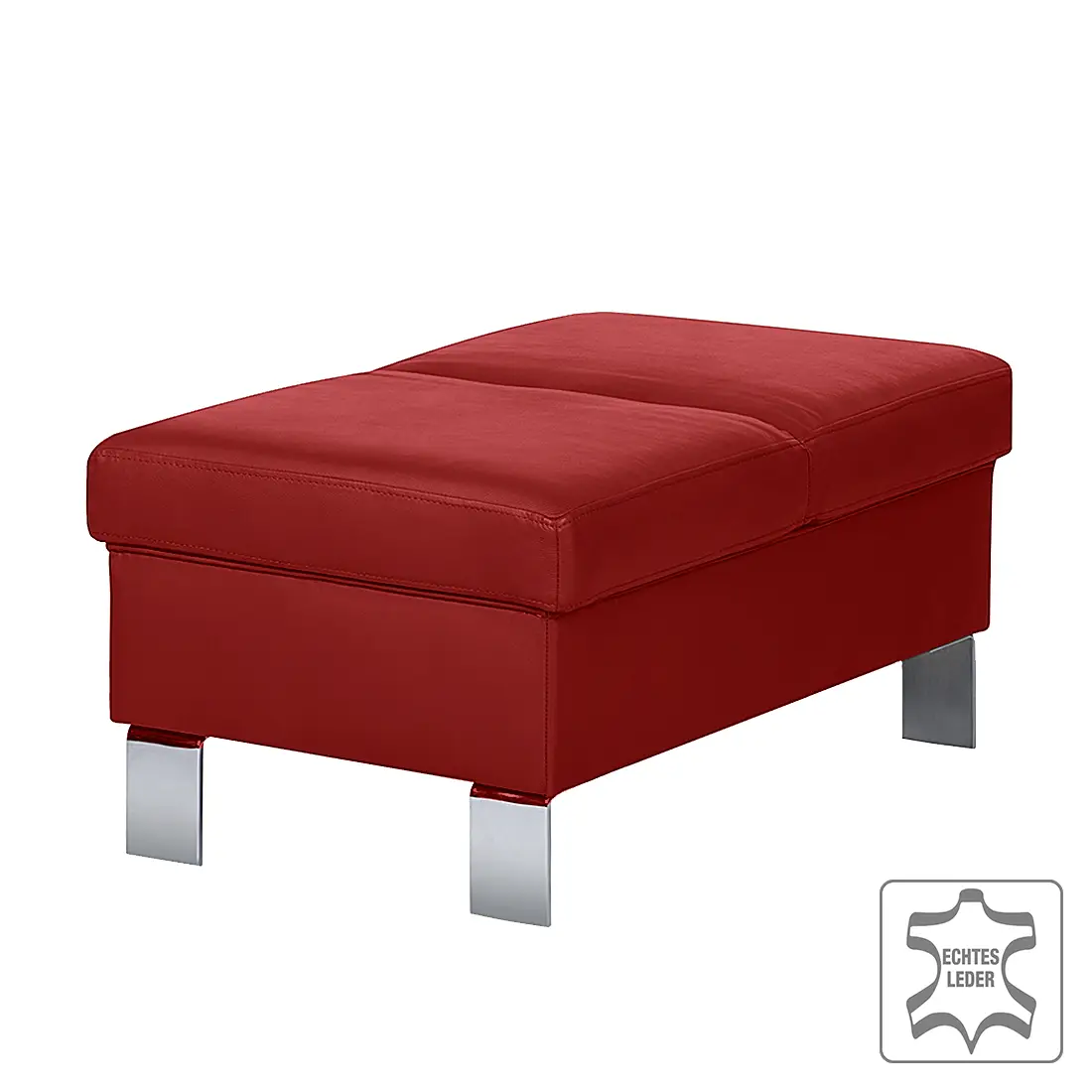 Polsterhocker | Rot