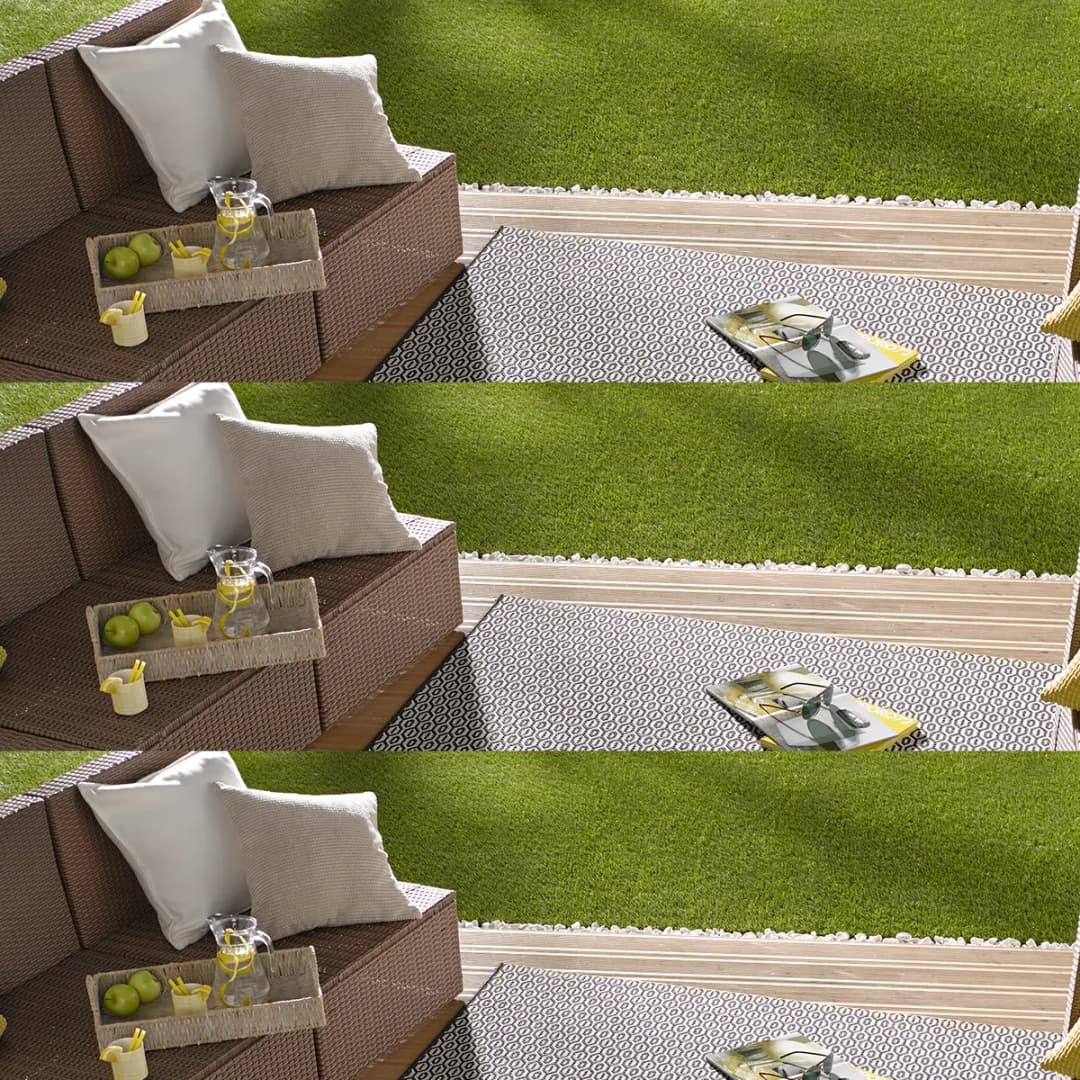 In-/Outdoor-Teppich Coin | Mehrfarbig