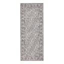 In-/Outdoorläufer Curacao Grau/Grau Webstoff 80 x 250cm | Grau