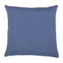 Kissen Juno Blau/Dunkelblau 50 x 50cm Webstoff | Blau