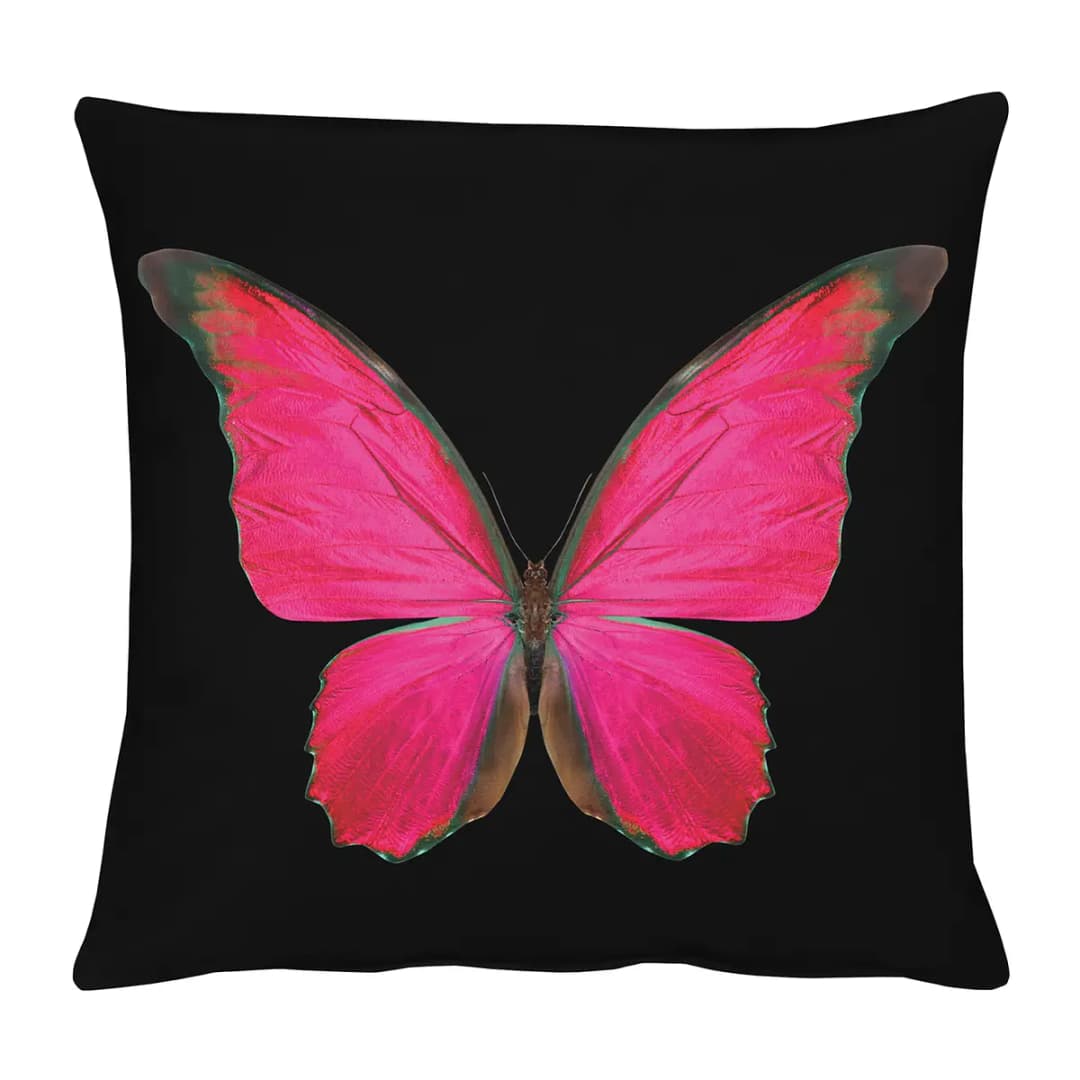 Kissenbezug Schmetterling | Mehrfarbig