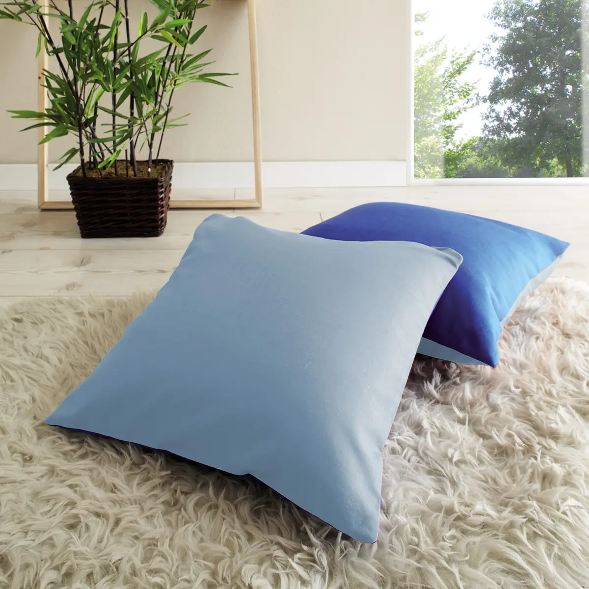 Kissenset Zapaton | Blau
