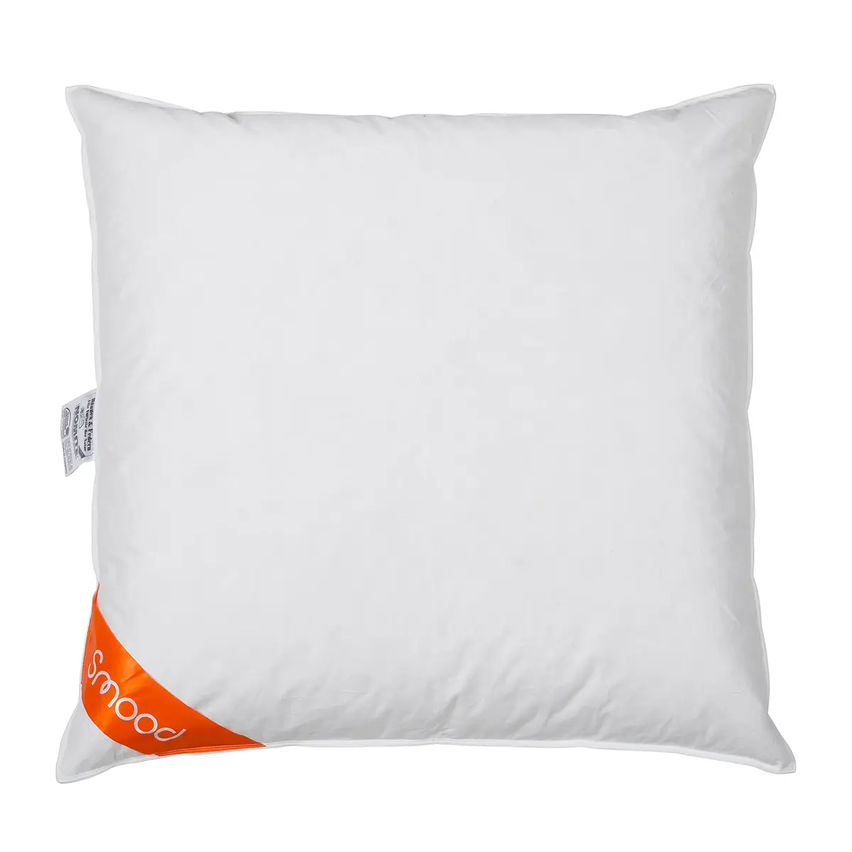 Kopfkissen feather Weiß 80 x 80cm | Weiß