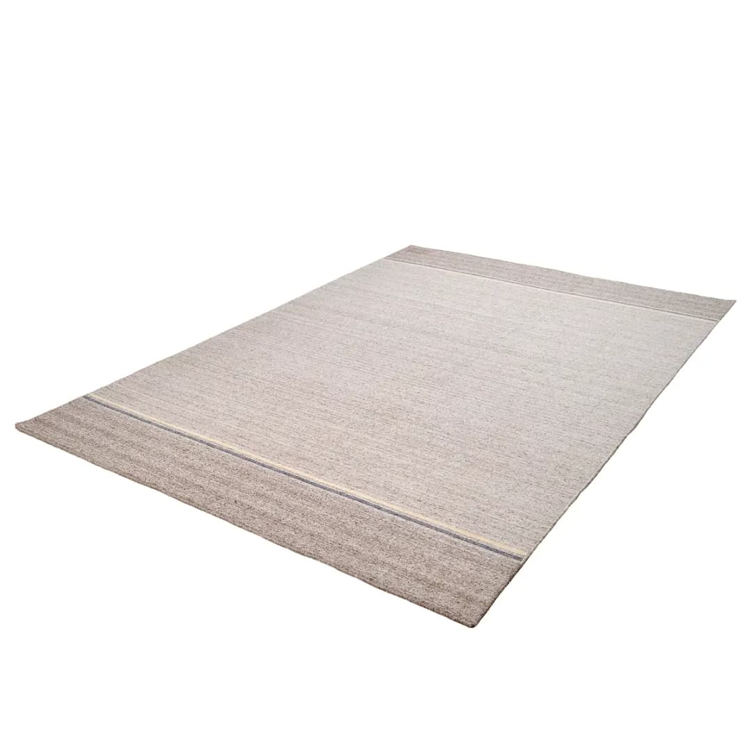 Kurzflorteppich Kopenhagen Stripe | Beige
