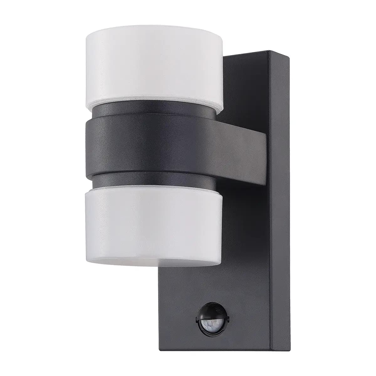 LED-Außenwandleuchte Atollari | Grau