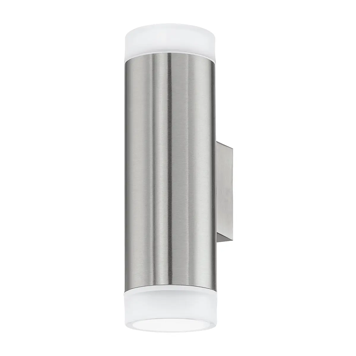 LED-Außenwandleuchte | Silber