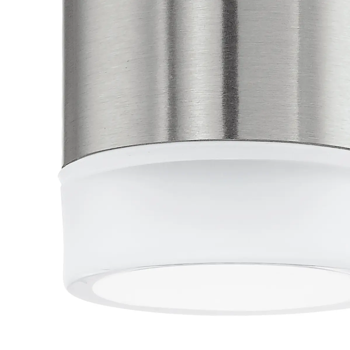 LED-Außenwandleuchte | Silber