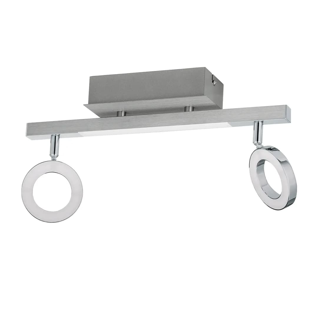 LED-Deckenleuchte Cardillio II | Silber