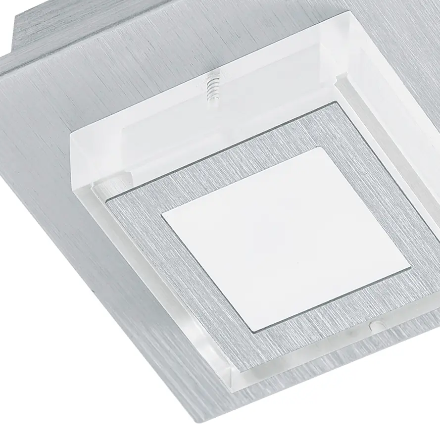 LED-Deckenleuchte Masiano | Silber