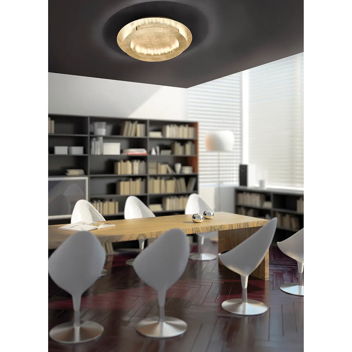 LED-Deckenleuchte | Gold