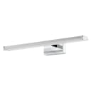 LED-Spiegelleuchte Pandella 40cm Weiß/Silber | Weiß