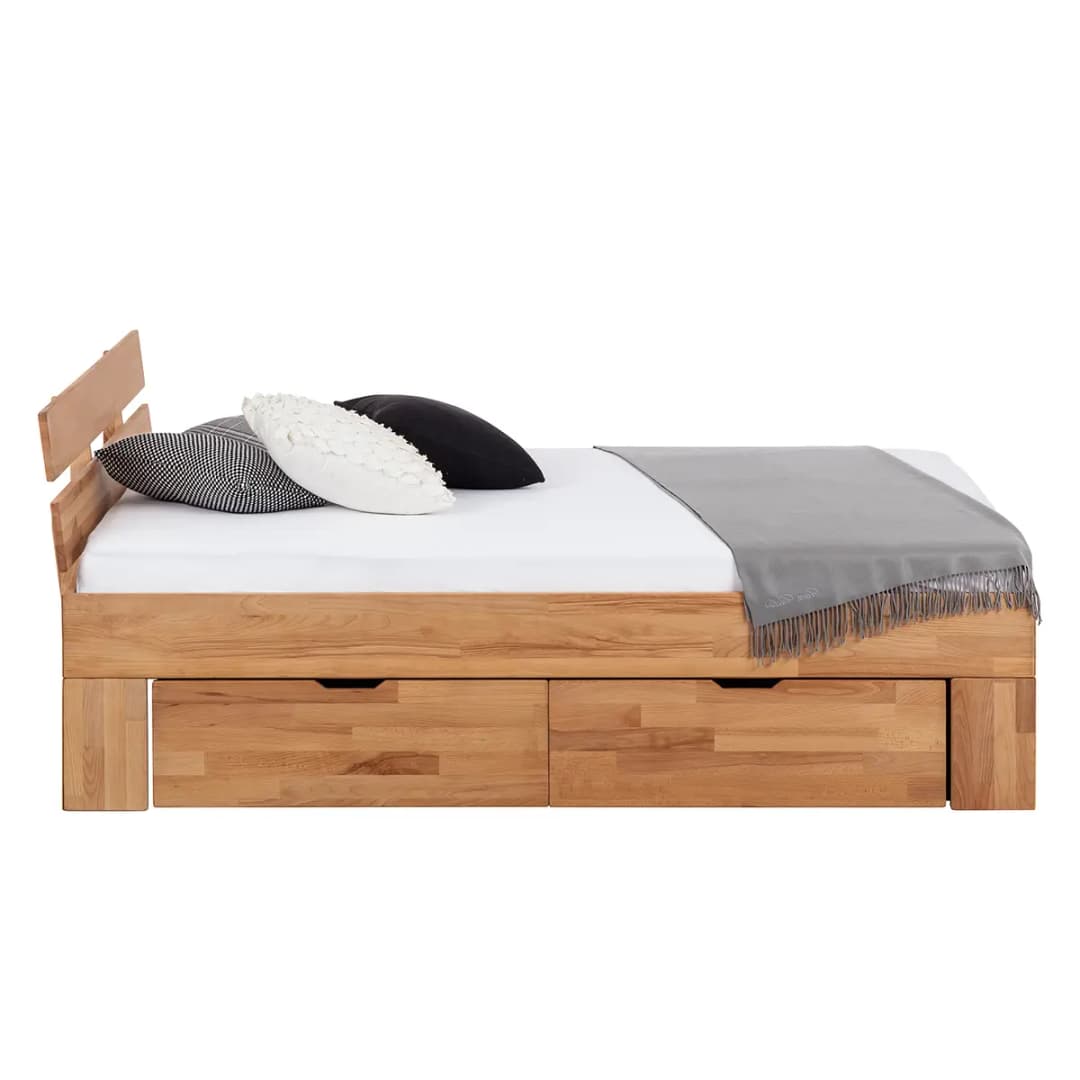 Massivholzbett EosWOOD | Holztöne