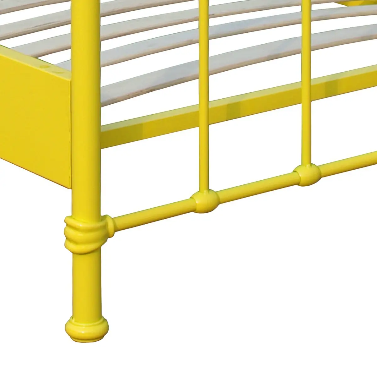 Metallbett New York | Gelb