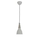 Pendelleuchte Delhi Ø 19cm Weiß | Weiß