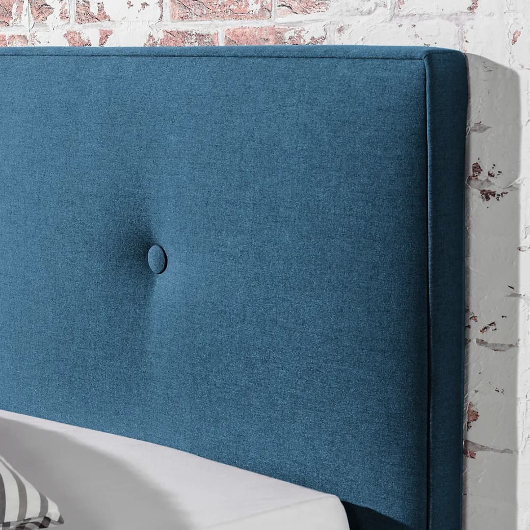 Polsterbett Alnarp | Blau