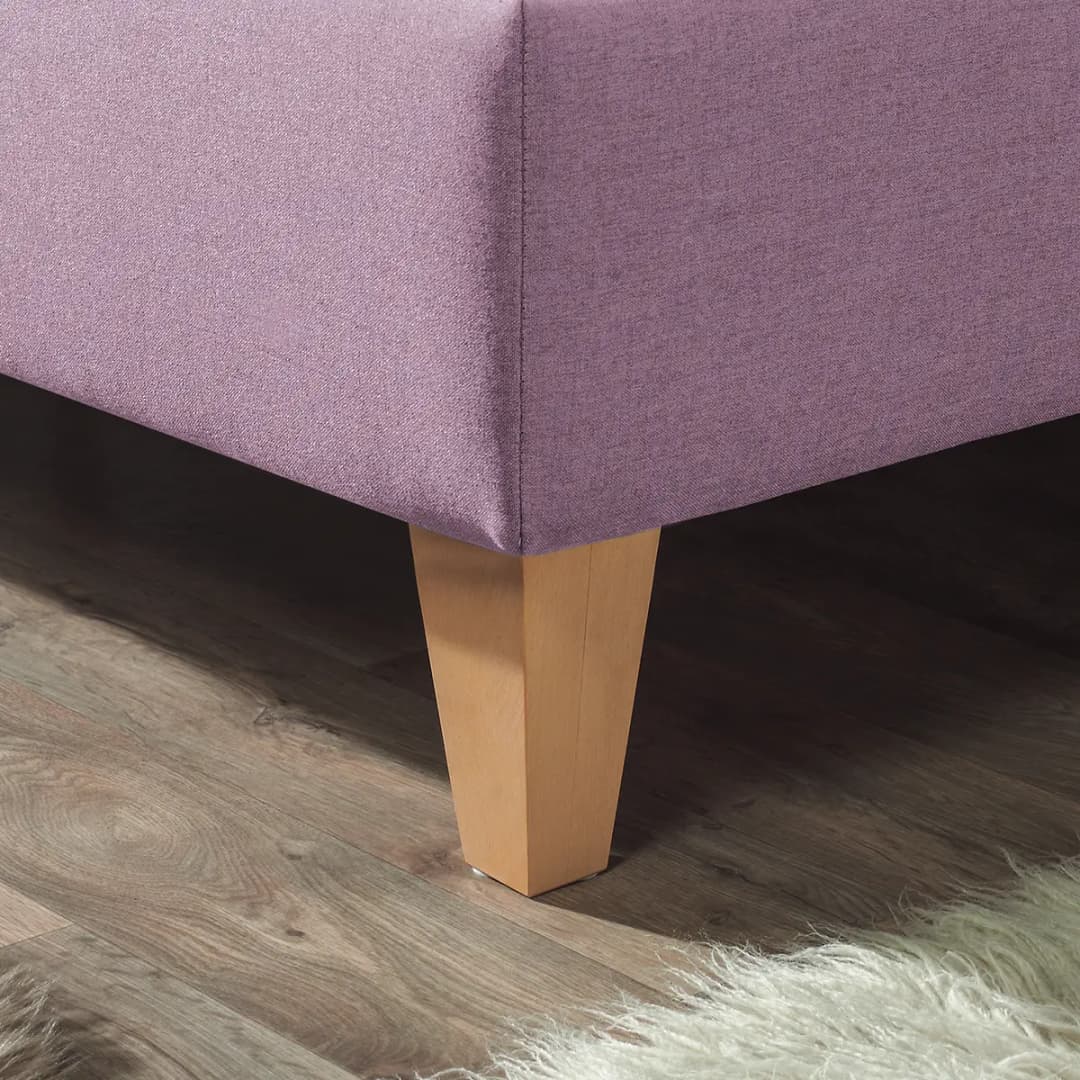 Polsterbett Alnarp | Rosa