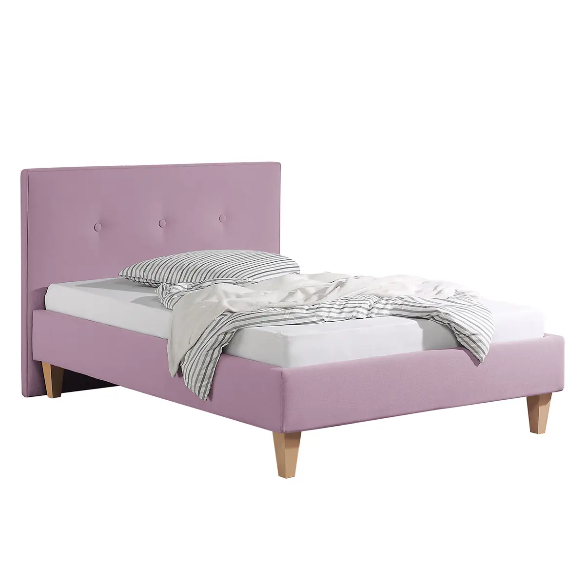 Polsterbett Alnarp | Rosa