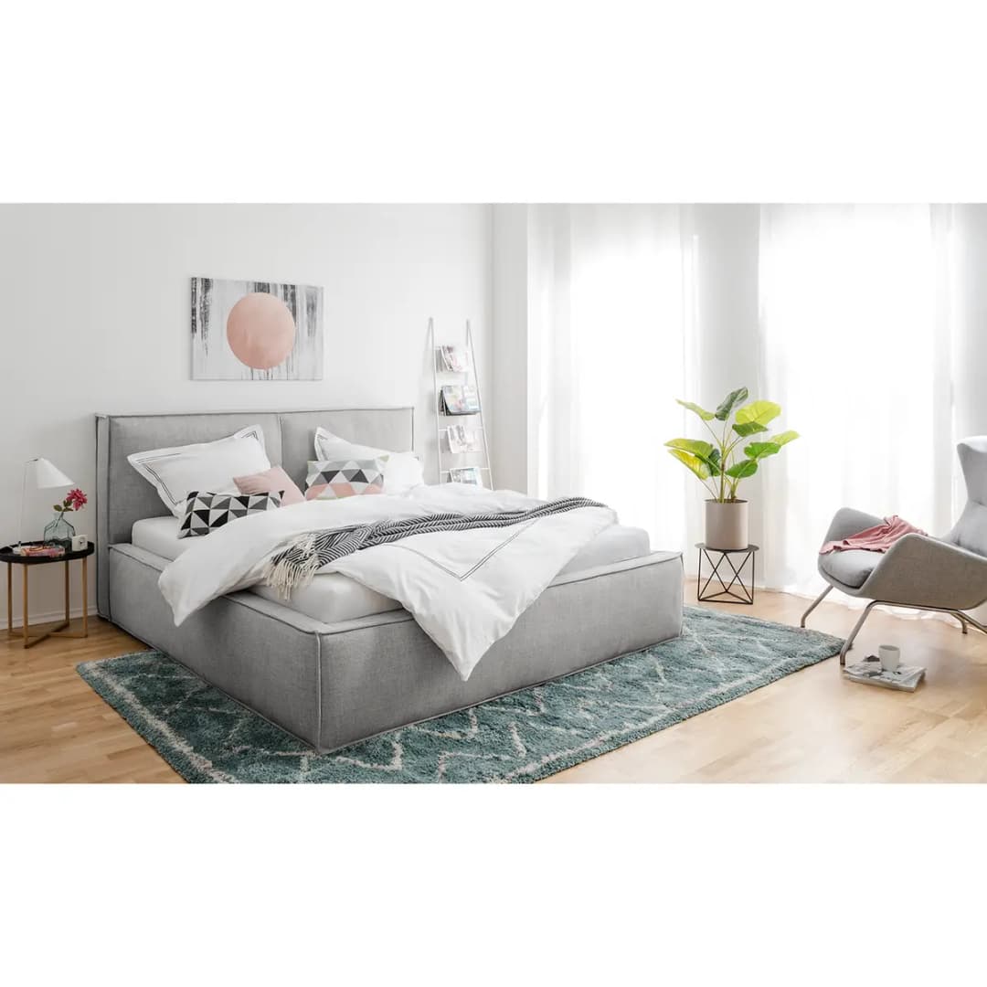 Polsterbett KINX | Grau